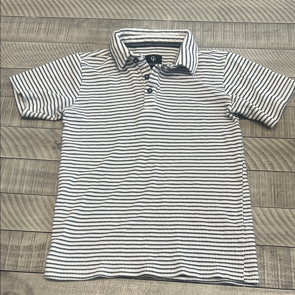 Stylish Kids Striped Button Down Shirt
